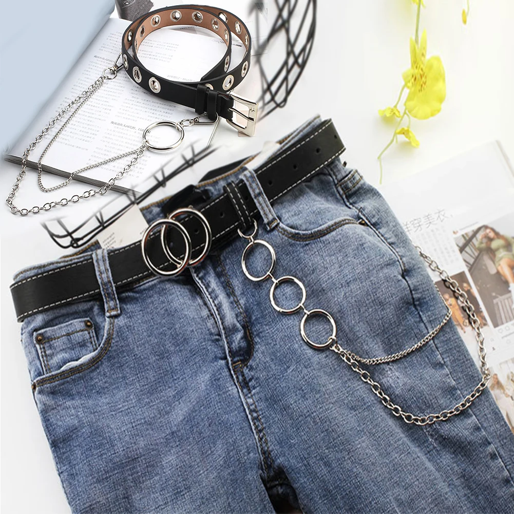 Новейший дизайн съемный пояс цепочка на талию в стиле панк хип хоп модные женские