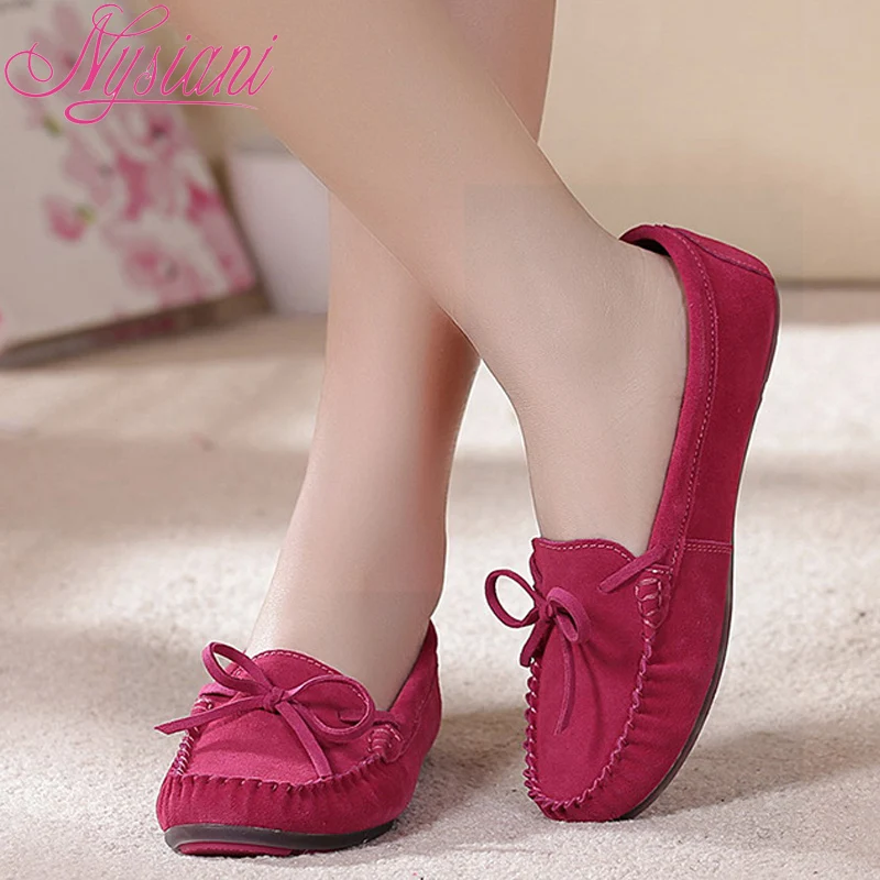 Nysiani 2017 Женщины Повседневная Боути Бездельники Квартиры Мягкая Удобная