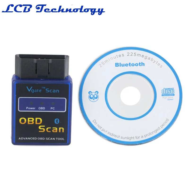 Vgate USB ELM327 OBD2/OBDII сканирование ELM 327 интерфейс V2.1 автоматический сканер для