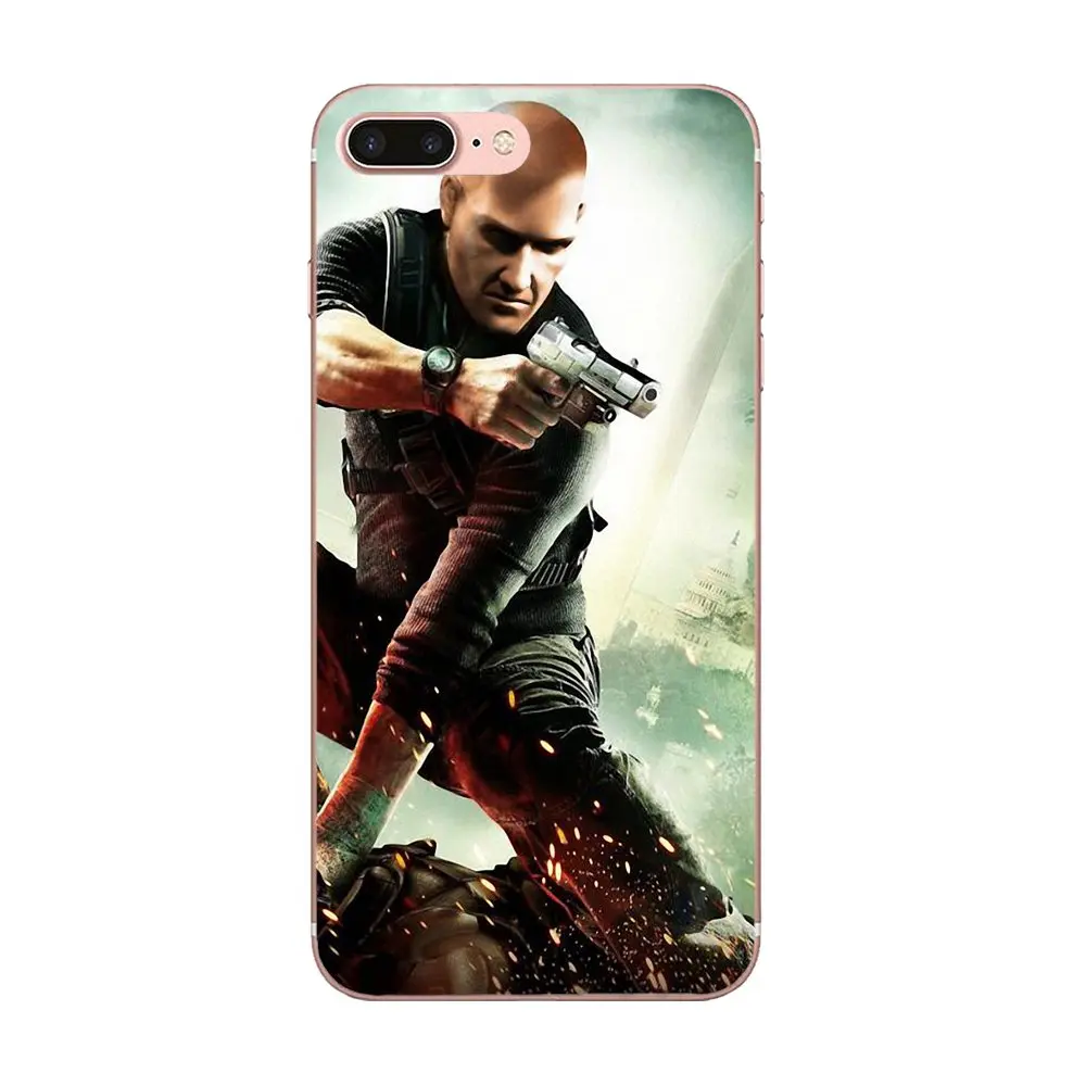 Чехлы из ТПУ чехол для Apple iPhone 4 4S 5 5C 5S SE 6 6S 7 8 Plus X XS Max XR Hitman Absolution видеоигры |