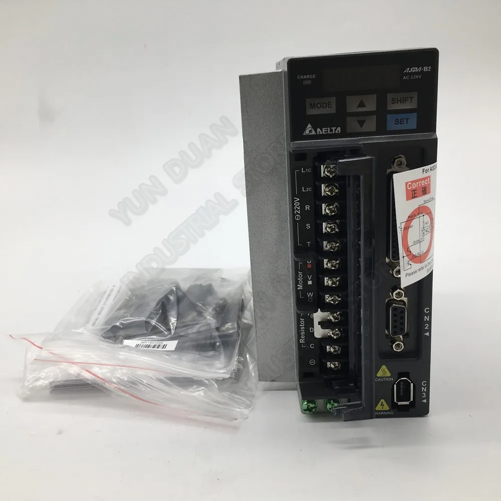 Дельта 100 Вт 0.1KW ASD B2 0121 B AC сервопривод для ECMA C20401GS / C20401HS C20401FS Motor Новое в
