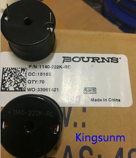 

Free shipping 10pcs 1140-222K-RC 2.2MH 2.4A 494 MOHM TH 35X25MM