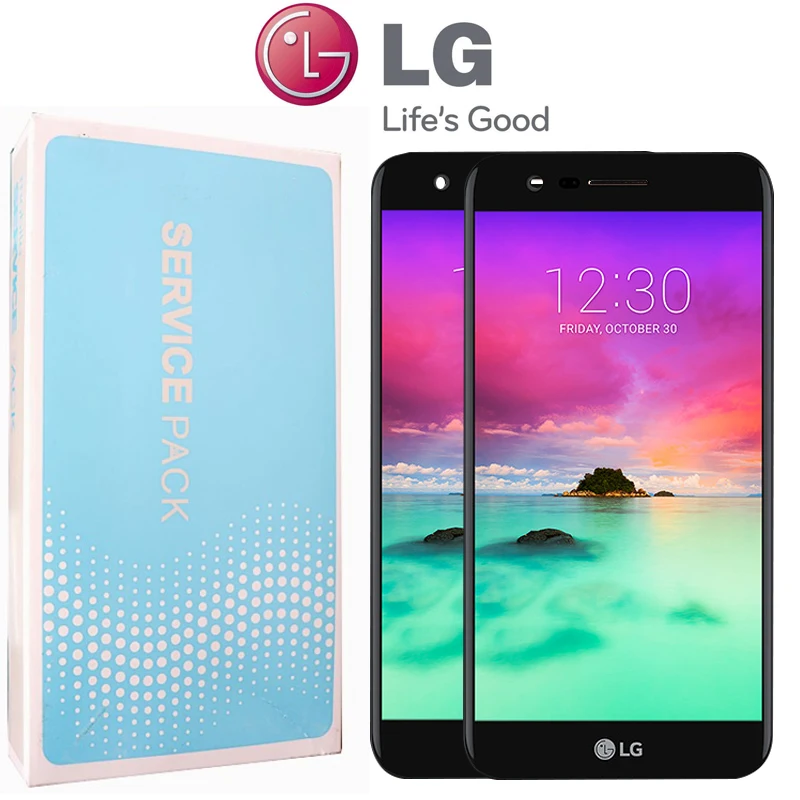 Оригинальный 5 3 ''Замена ЖК дисплей с рамкой для LG K10 2017 Дисплей K20 плюс M250 M250N M250E
