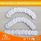 (10 шт.Лот) RFID UID 25 мм x 1 мм круглый блок 0 UID программируемая карта 13,56 МГц перезаписываемые смарт-метки