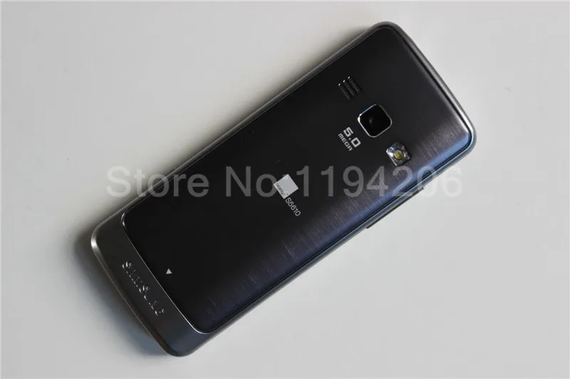 Разблокированный samsung S5610 GSM 2,4 дюймов fm-радио Bluetooth 5MP камера русская клавиатура мобильный телефон Восстановленный мобильный телефон