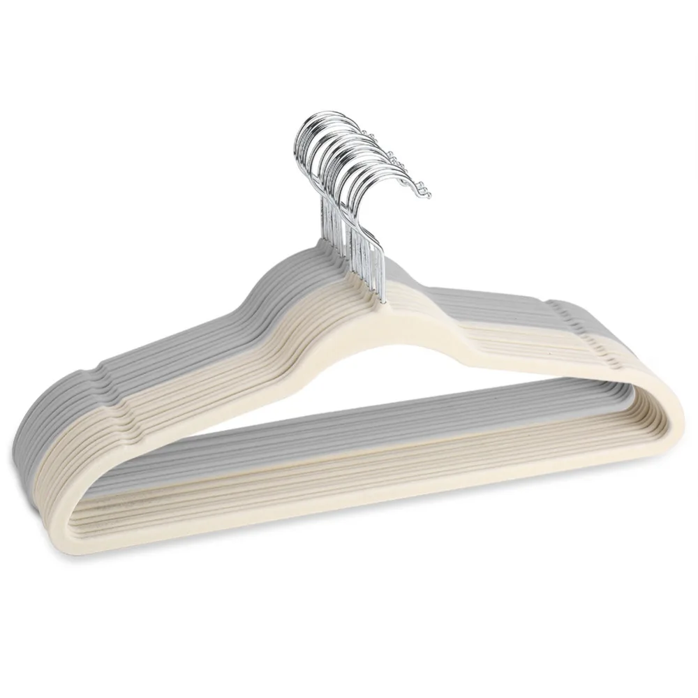 20 шт./компл. Вешалки крюк с нескользящей подошвой для пар комплект одежды из