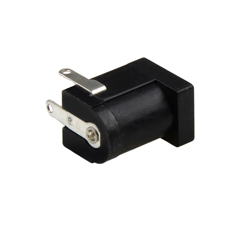 50 шт. разъём питания постоянного тока 5 5x2 1 мм|female dc power connector|dc 5.5 femaledc female connector |