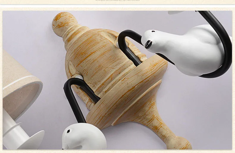 Современный настенный светильник в скандинавском стиле бра из каучуковой ткани