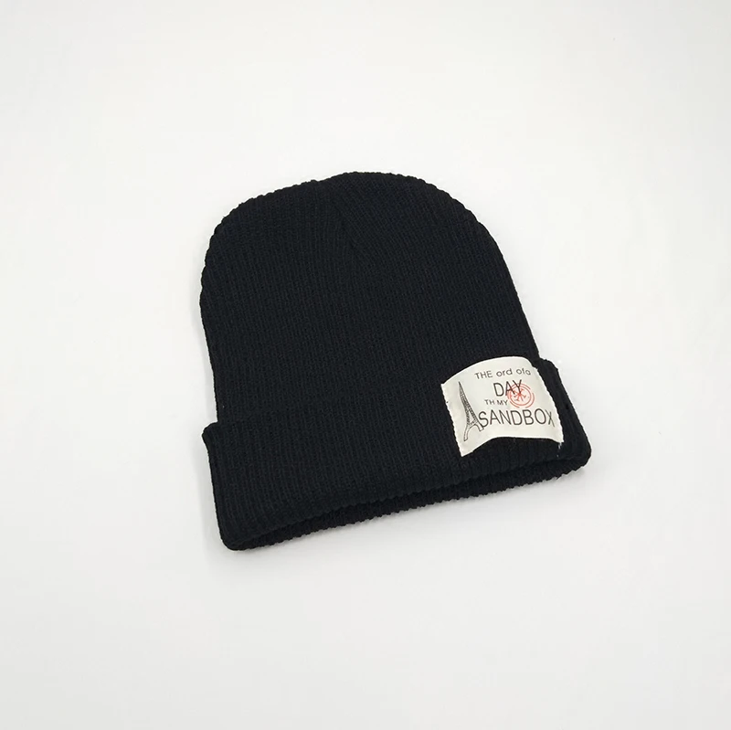 Плюс бархатная Толстая зимняя теплая Повседневная Шерстяная кепка вязаная шапка