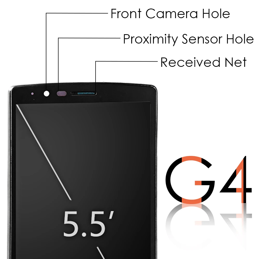 Sinbeda 5 ''LCD для LG G4 LCD дисплей H810 H811 H815 VS986 сенсорный дигитайзер сборка Рамка