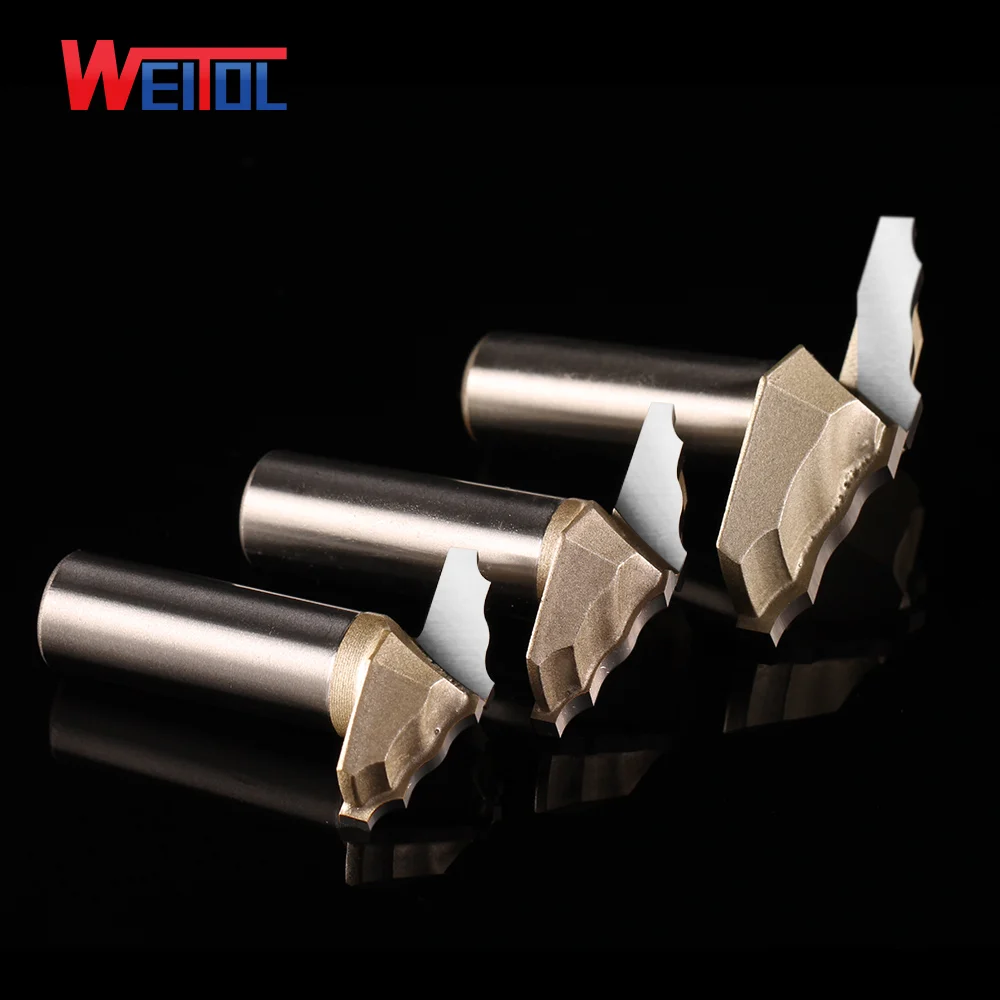 Weitol 1 шт. 12 7 мм хвостовик высокого качества концевой фреза cnc машина биты двери