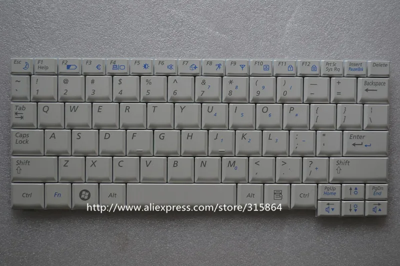 Клавиатура для ноутбука samsung NP NC10 ND10 N130 N128 N140 N108 N110 английская версия США |