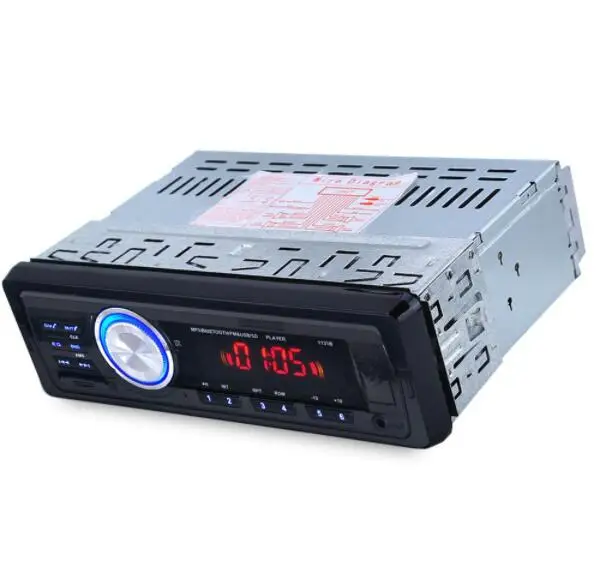 12 V стерео 1 DIN FM радио MP3 аудио плеер Поддержка Bluetooth телефон с USB/SD MMC Порты и