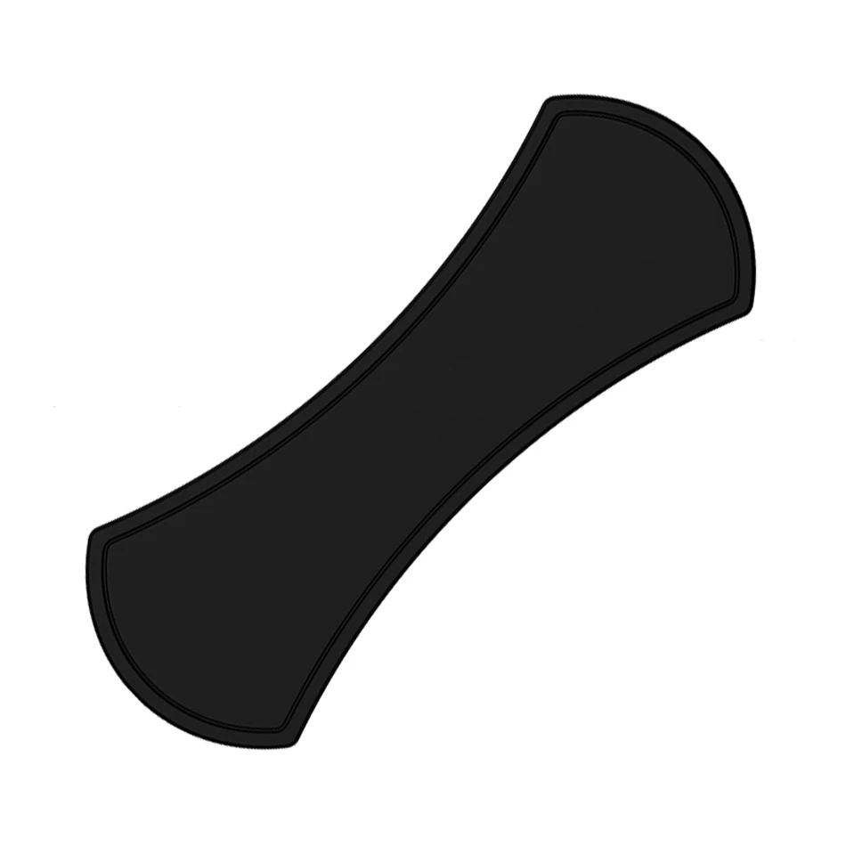 Black 1pcs Волшебный флоуш лама нано резиновая накладка универсальная наклейка многофункциональный держатель мобильного телефона для iPhone 11 X Max Xr 8 фиксирующая гелевая накладка - Цвет: Black 1pcs