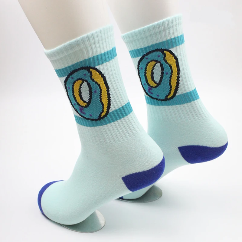 6 пар/уп. милые женские носки с рисунками из мультфильмов 2021 Harajuku Kawaii забавные Amozae