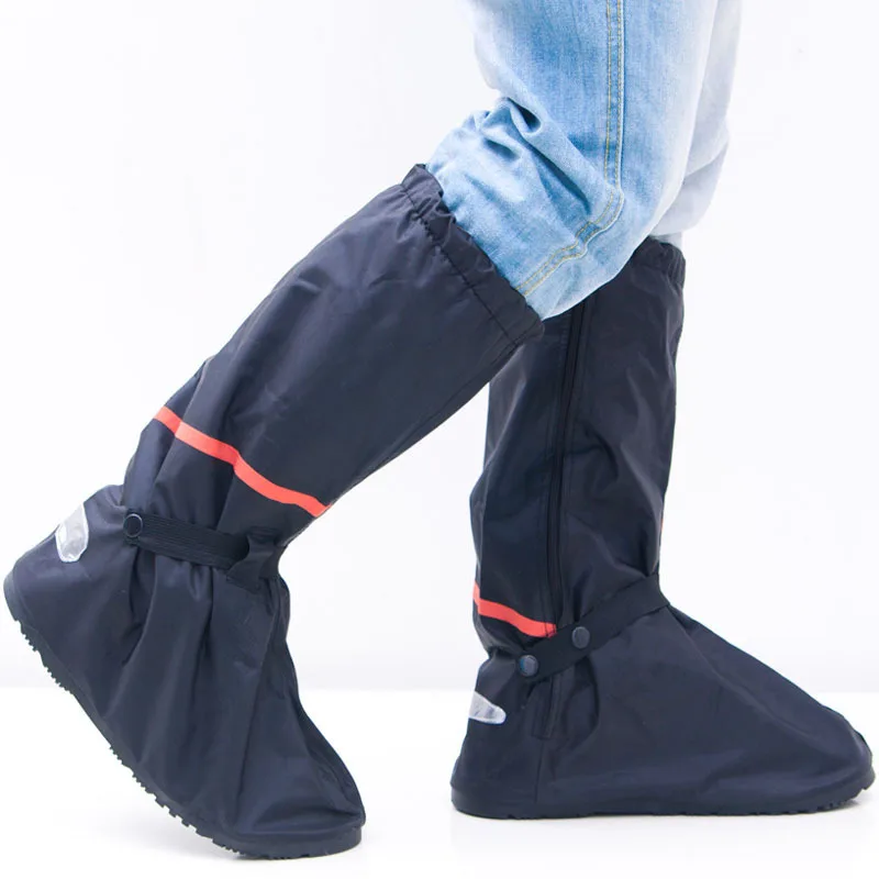 

Rain Yisi High-grade Nylon Oxford Men and Women Flat Shoes Rain Boots