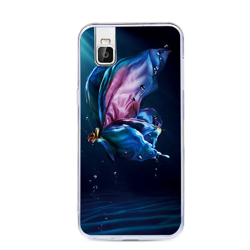 Lamo чехол, силиконовый мультяшный чехол для телефона huawei Honor 7i, чехол с цветочным принтом для huawei 7i Shot X ShotX ath-ul01, чехол на заднюю панель s