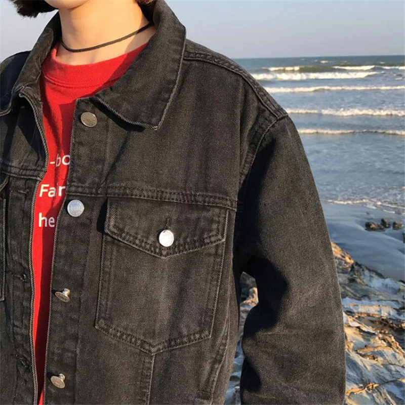 

2018 Spring and Autumn New Plus Size Fashion Women Loose Casual Vintage Old Long Sleeve Wild Female Denim Jacket L0057