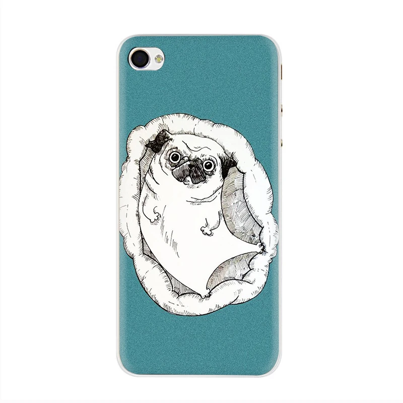 H6 Жесткий чехол с Мопсом для iphone 5 5s 5C SE 6 6s 7 8 plus X XR XS 11 Pro Max - Цвет: H6