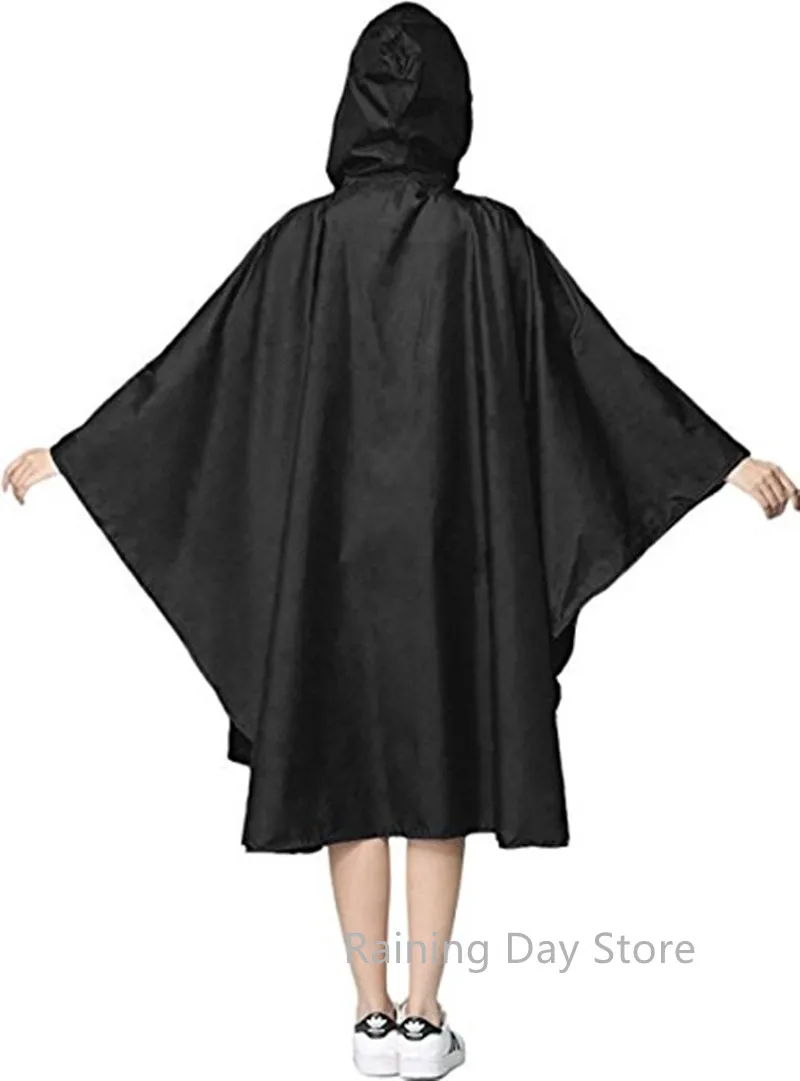 Новейший дождевик для женщин и мужчин водонепроницаемый улицы рюкзак пончо