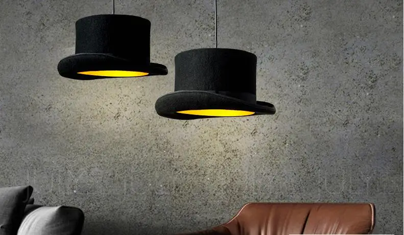 DOXA Style Loft Industrial Pendant Lamp Black Hat Vintage Lights Dining Room Kitchen Luminairea Iron Lamparas Lustre | Освещение