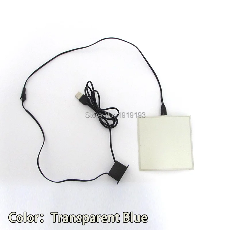 Светодиодная панель EL 6 цветов 10x10 см 5 в пост. Тока usb драйвер для автомобиля дома