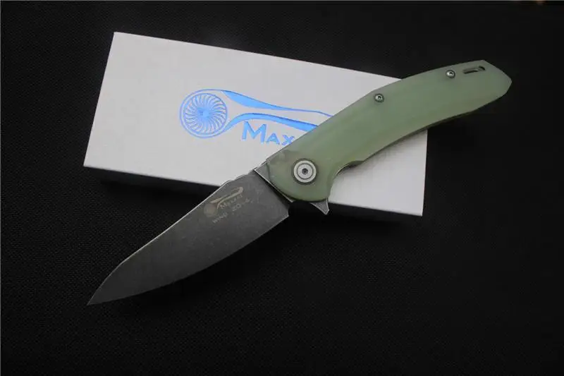 Maxace ветер Флиппер мяч brearing складной нож S35VN лезвие G10 Ручка кемпинга выживания Охота Туризм рыболовные ножи Открытый EDC