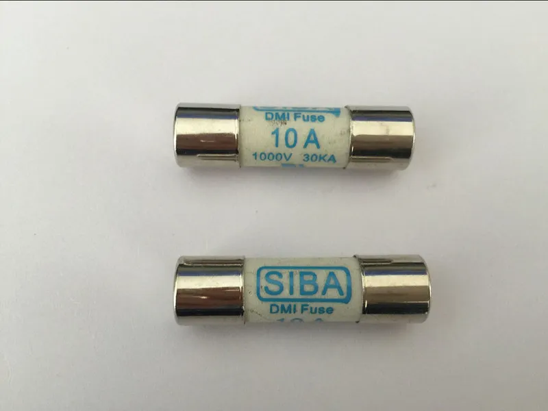 10 мм x 38 10Amp 10A 1Amp 1A 1000V SIBA керамический предохранитель 10x38 новый бренд|ceramic fuse|fuse afuse |