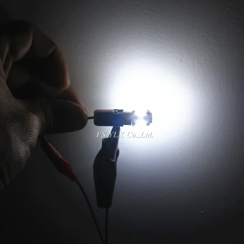 Автомобильная светодиодная лампа с клиновидным цоколем T4W BA9S 5050 5SMD|5050 canbus|car lightbulb