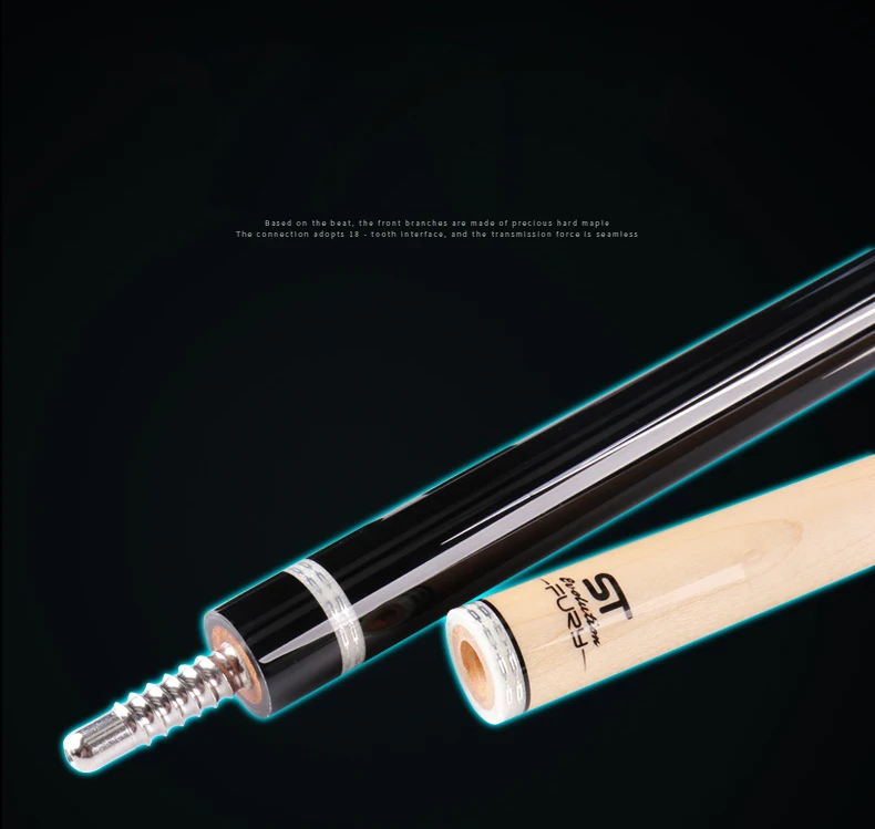 FURY MS 2-Piece Pool Cue 13 мм американский Тигр наконечник бильярдная ручка кий Professional Players Maxis технология