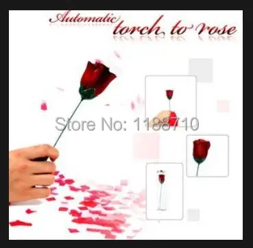 Автоматический фонарь в розовом огне Магия/магический трюк реквизит | Игрушки и