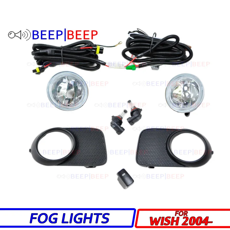 Противотуманные фары для Toyota Wish 2004 противотуманные в сборе галогенные