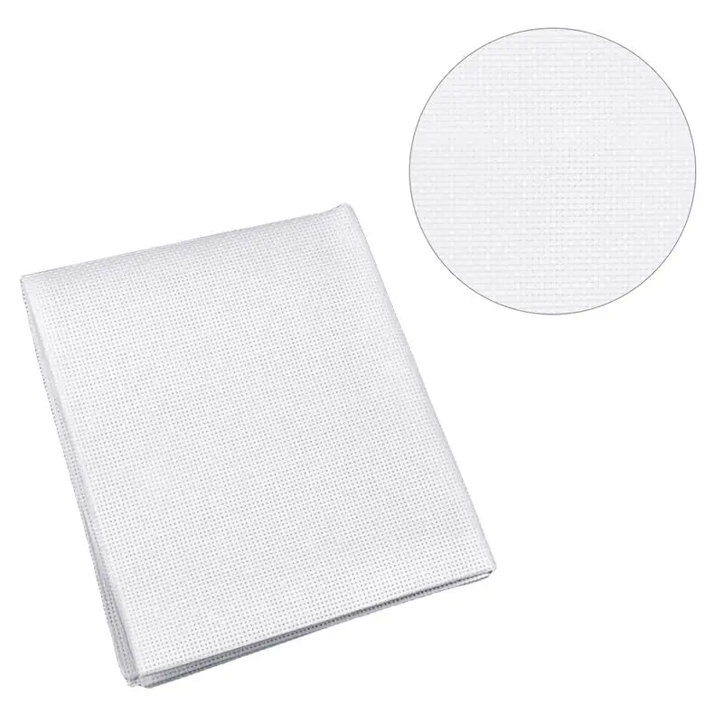 2 Pieces Cross Stitch Cloth Cotton Aida Fabric for Needlework DIY 12 by 18 Inch 14 Count 8 | Дом и сад
