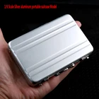 Горячая фигурка 16 масштаб аксессуары для сцены серебристый алюминиевый портативный чемодан деликатная коробка может быть открыта, подходит для 12-дюймовых кукол, игрушек, фигурок