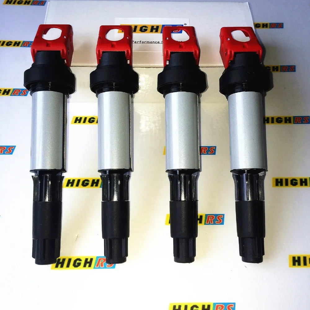 Набор из 4 катушек зажигания для BMW E39 E46 E53 E60 E63 UF522 UF515 12131712223 12137551260 12131712219|Катушка