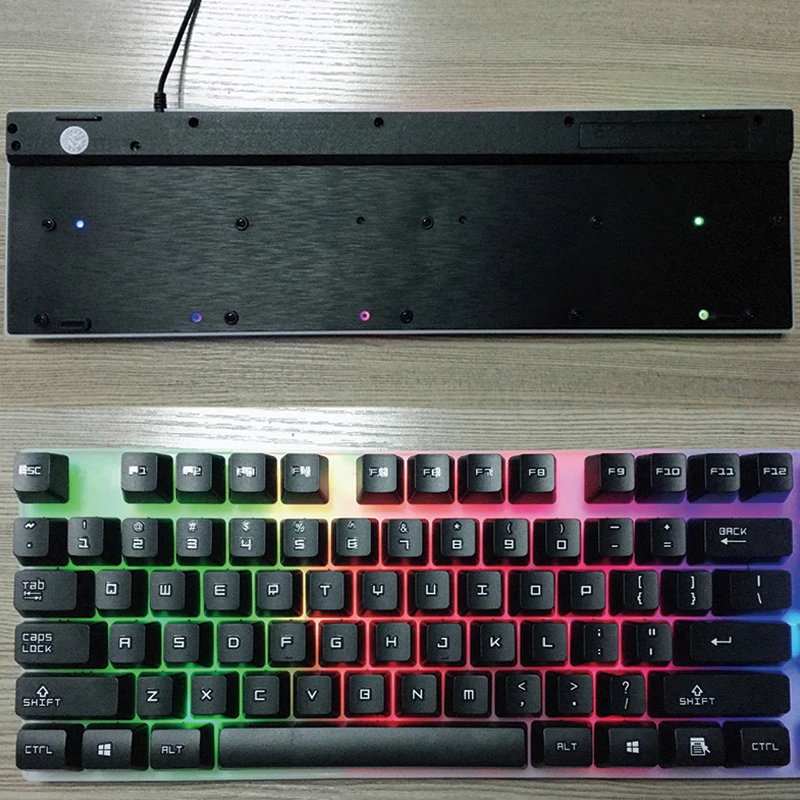 G21 USB игровая клавиатура Мышь Комплект геймера Profesional razer светодио дный игровой