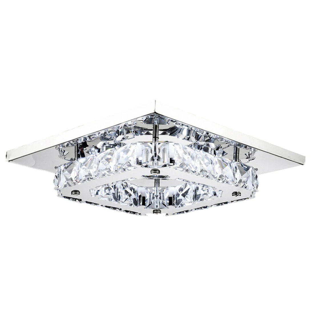 8 &quotLED хрустальный подвесной современный прозрачный потолочный светильник из