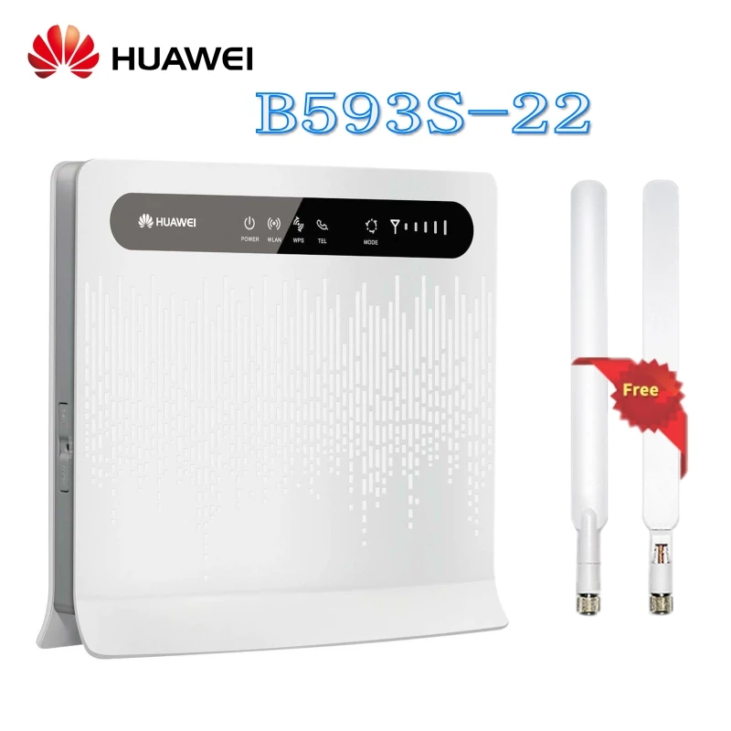 Разблокированный роутер Huawei 4g Wi Fi CAT4 4G LTE 3G 2G разъем для Sim карты b593 150 Мбит/с lte с