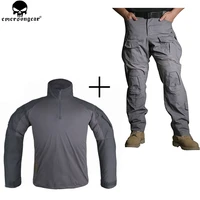 emersongear hunting shirt pants with knee pads combat suit miltitary army tactical clothes tactical pants multicamo wg
