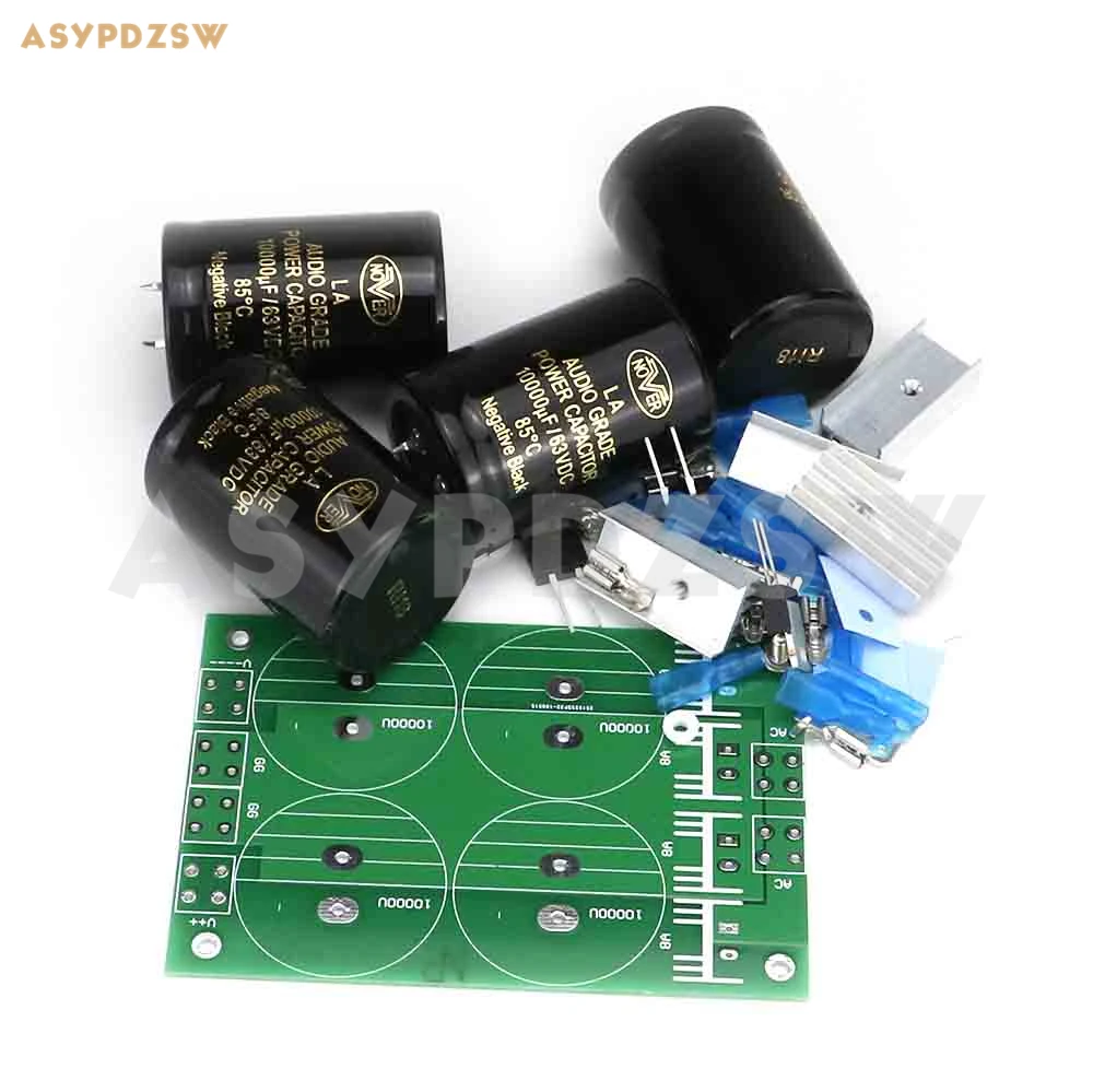 Блок питания HPO для усилителя DIY комплект 30 А 10000 мкФ 63V X4 фильтр диодного
