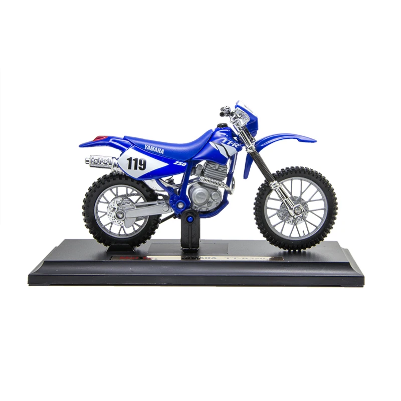 Maisto 1:18 модели мотоциклов YAMA TTR250 TT-R 250 литье под давлением Пластиковые мото миниатюрные Гоночные Игрушки для коллекции подарков