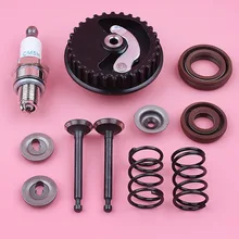 Camshaft Cam Shaft Pulley For Honda GX25 HHT25S Oil Seal Valve Spring Retainer Stem Set Lawn Mower Engine Replace Part