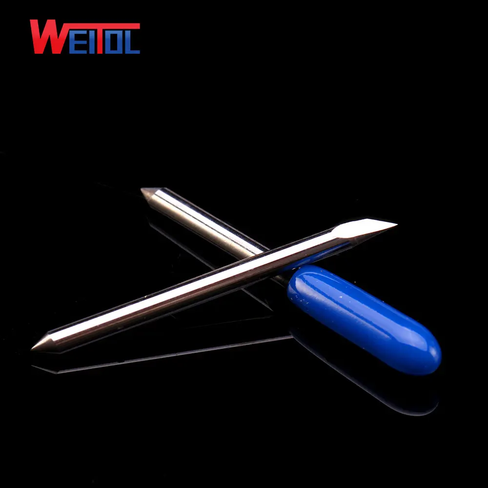 Weitol 5 шт./лот PCUT плоттер лезвия резак 30/45/60 градусов карбид виниловый инструменты