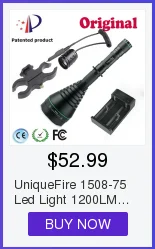 UniqueFire дистанционный пресс переключатель фонарика хвост для UF-1406 ИК свет ночного видения светодиодный фонарь с зумом