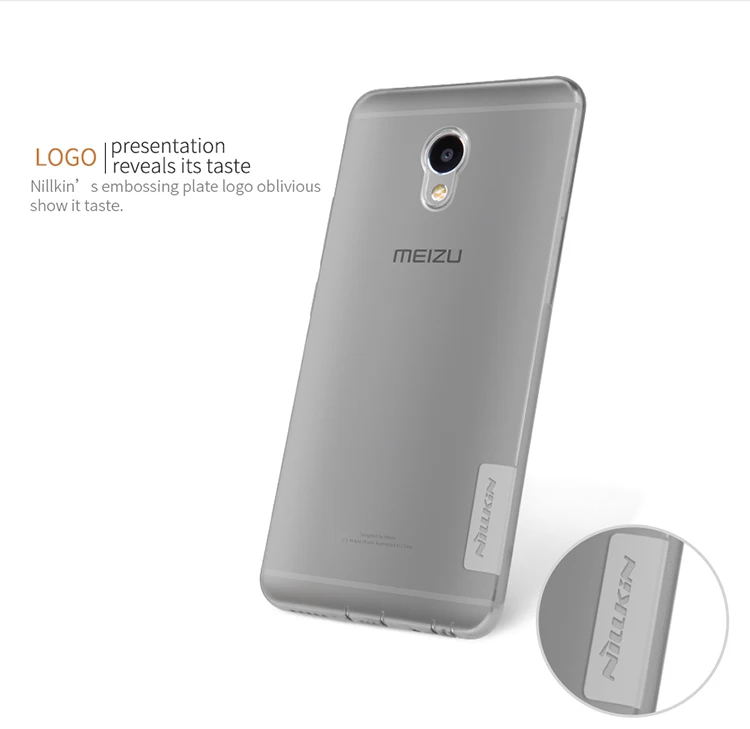 Meizu M3E чехол ТПУ чехол-накладка NILLKIN Nature прозрачный из мягкий для M3E(Meilan E 5 дюймов) +