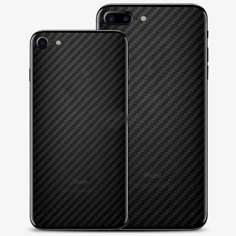 Yojock стикер для телефона чехол iPhone 7 Plus 360 полная наклейка тела кожи из углеродного