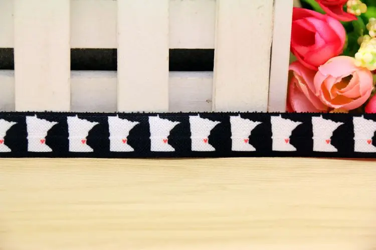 5/8 ''Бесплатная доставка складная эластичная повязка на голову с принтом