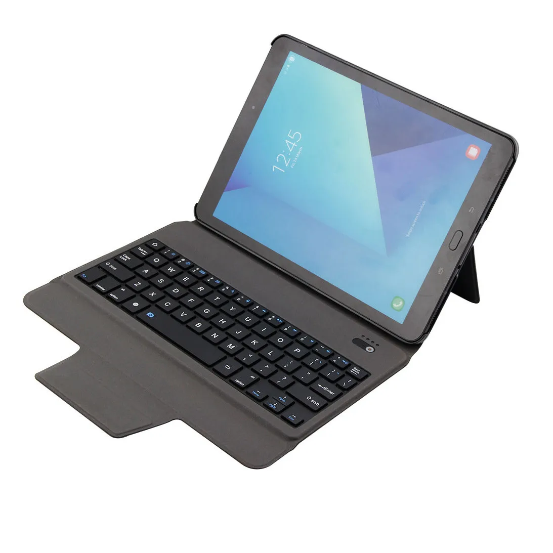 Bluetooth клавиатура для samsung Galaxy Tab S3 9 7 T820/T825 ультра тонкая с кожаный чехол клавиатуры