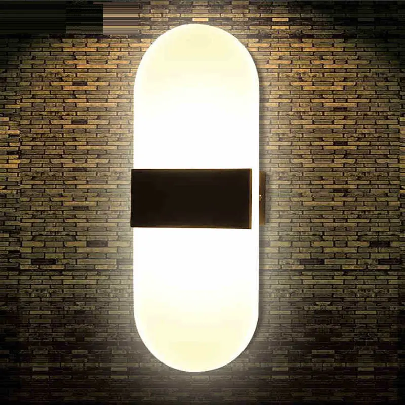 On Sale Modern Minimalism Acrylic Led Wall Lamp For Living Room Background Bedroom Aisle Entrance Bathroom Mirror Light 1839 | Освещение