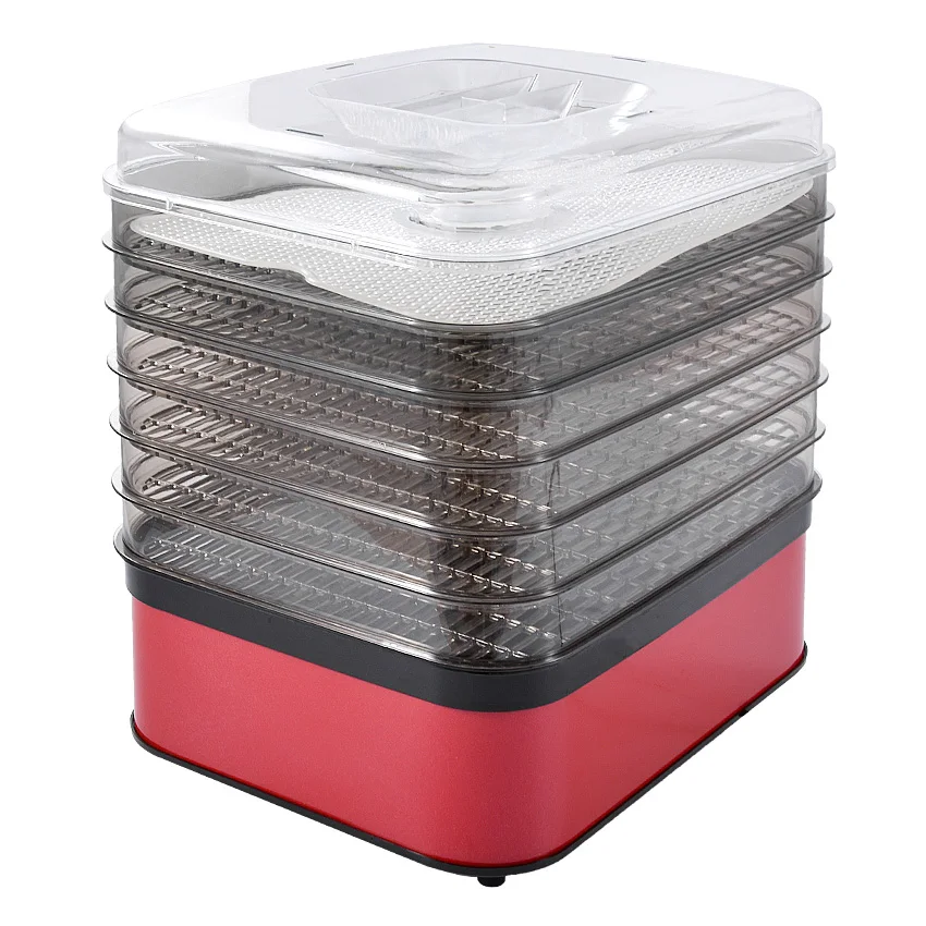 

220V Electric Food Dryer Fruits/Vagetables Drying Machine 250W Pet Treats Dehydrators PP plastic Material 40-70 degrees
